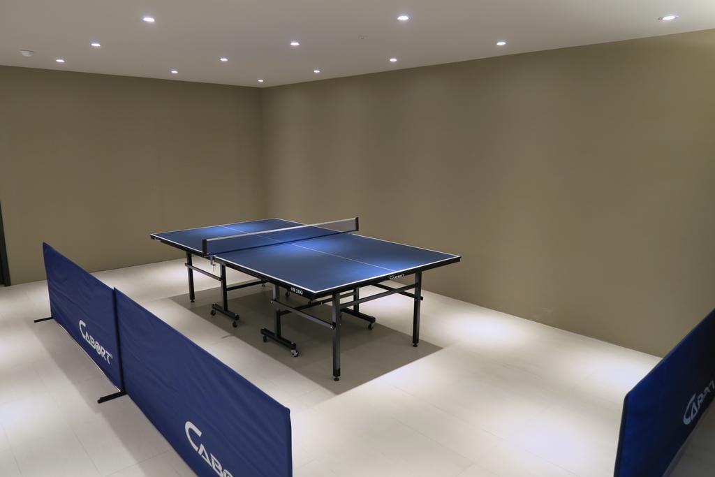 Look Royal Resort Chiayi City Luaran gambar A table tennis table